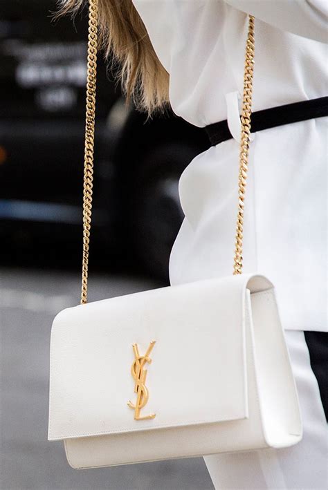 yves saint laurent tasche weiss|ysl st laurent handbags.